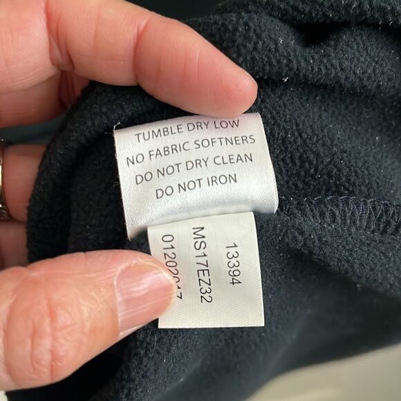 Peter Millar Pullover 1/2 zip Black Cameron Hybrid fleece The Clint Sz XL - Picture 9 of 9